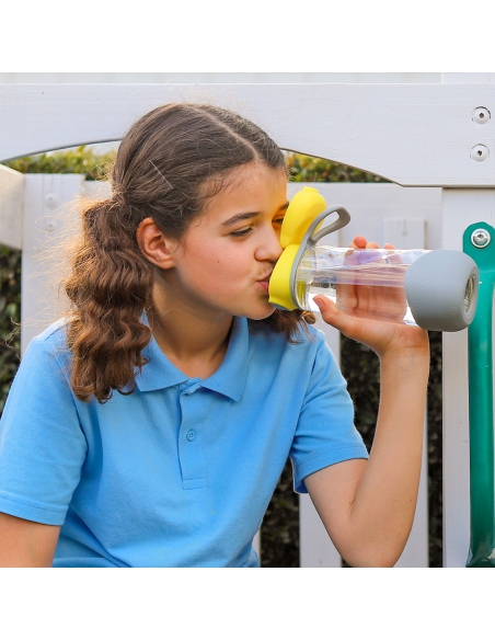 Butelka sportowa tritanowa na wodę bidon z ustnikiem b.box 600ml Feeling Peachy