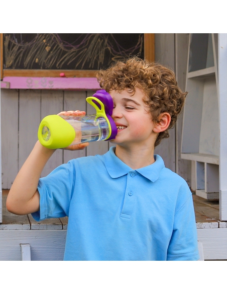 Butelka sportowa tritanowa na wodę bidon z ustnikiem b.box 600ml Strawberry Shake