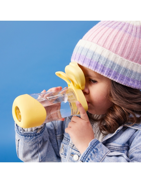 Butelka sportowa tritanowa na wodę bidon z ustnikiem b.box 450ml Lemon Twist