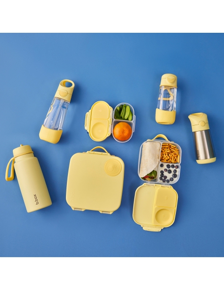 Butelka sportowa tritanowa na wodę bidon z ustnikiem b.box 450ml Lemon Twist