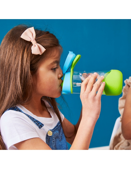 Butelka sportowa tritanowa na wodę bidon z ustnikiem b.box 450ml Lilac Pop