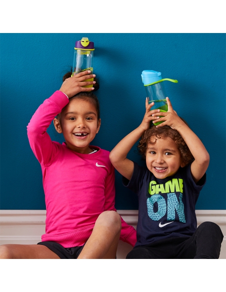 Butelka sportowa tritanowa na wodę bidon z ustnikiem b.box 450ml Lilac Pop