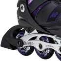 Rolki dziecięce K2 Charm BOA Alu Black/Purple