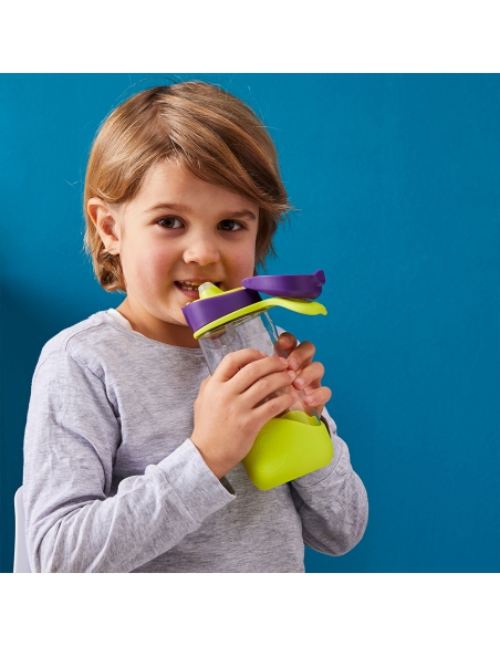 Butelka sportowa tritanowa na wodę bidon z ustnikiem b.box 450ml Strawberry Shake