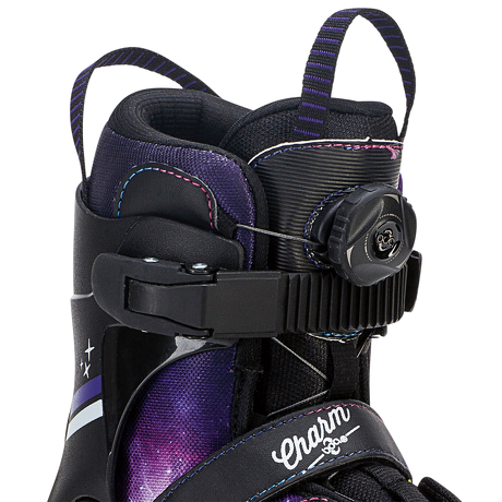 Rolki dziecięce K2 Charm BOA Alu Black/Purple