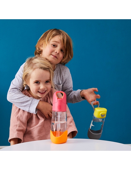 Butelka sportowa tritanowa na wodę bidon z ustnikiem b.box 450ml Indigo Rose