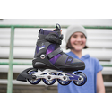 Rolki dziecięce K2 Charm BOA Alu Black/Purple