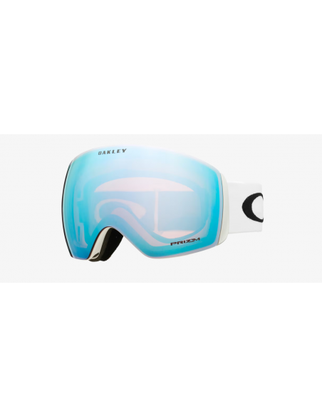 Gogle narciarskie Oakley Flight Deck L Matte White/Prizm Sapphire Iridium