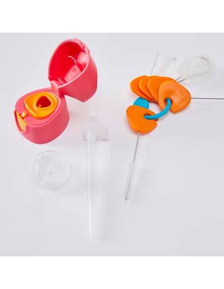 Komplet szczoteczek do czyszczenia bidonów i słomek b.box (5 szt.)