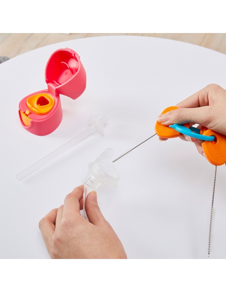 Komplet szczoteczek do czyszczenia bidonów i słomek b.box (5 szt.)