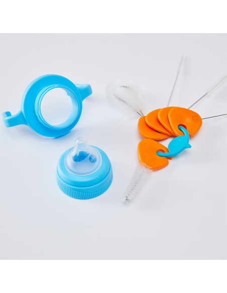 Komplet szczoteczek do czyszczenia bidonów i słomek b.box (5 szt.)