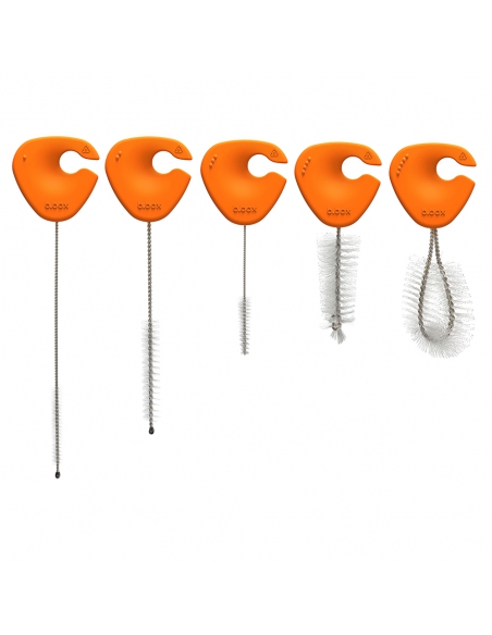 Komplet szczoteczek do czyszczenia bidonów i słomek b.box (5 szt.)