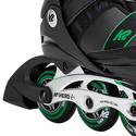 Rolki dziecięce K2 SK8 Hero BOA Alu Black/Green