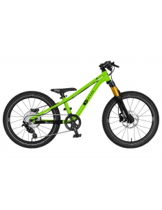 Rower dziecięcy KUbikes 20S MTB DISC Lime zielony