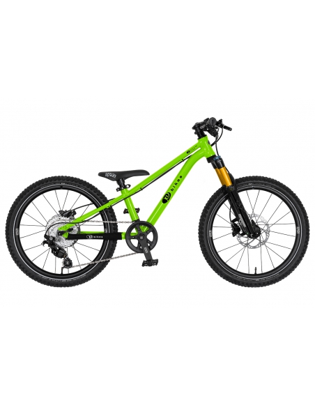 Rower dziecięcy KUbikes 20S MTB DISC Lime zielony