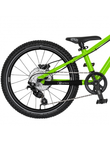 Rower dziecięcy KUbikes 20S MTB DISC Lime zielony