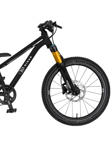 Rower dziecięcy KUbikes 20S MTB DISC Black czarny