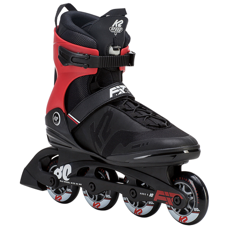 Rolki męskie K2 F.I.T. 80 PRO Black/Red