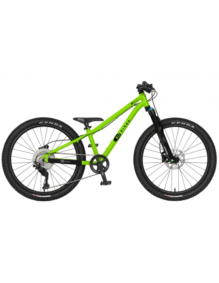 Rower dziecięcy KUbikes 24S MTB DISC Lime zielony