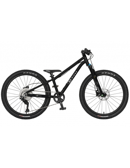 Rower dziecięcy KUbikes 24S MTB DISC Black czarny