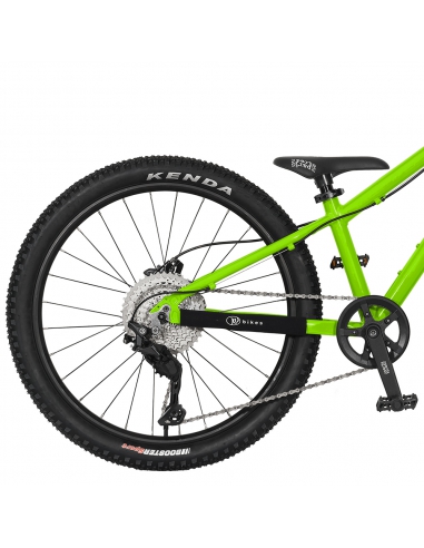 Rower dziecięcy KUbikes 24S MTB DISC Lime zielony