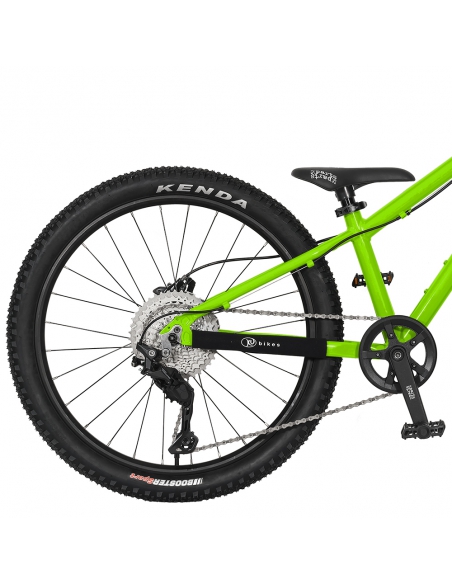 Rower dziecięcy KUbikes 24S MTB DISC Lime zielony