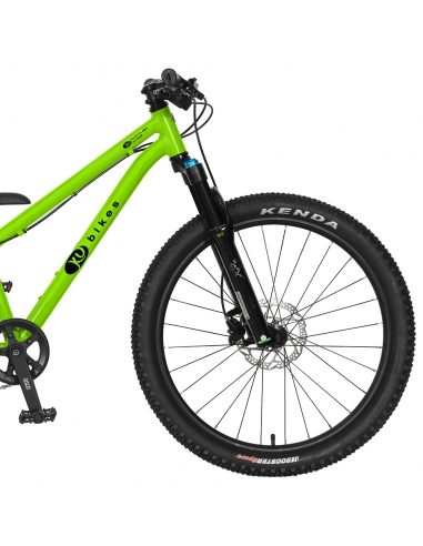 Rower dziecięcy KUbikes 24S MTB DISC Lime zielony