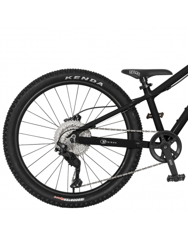 Rower dziecięcy KUbikes 24S MTB DISC Black czarny