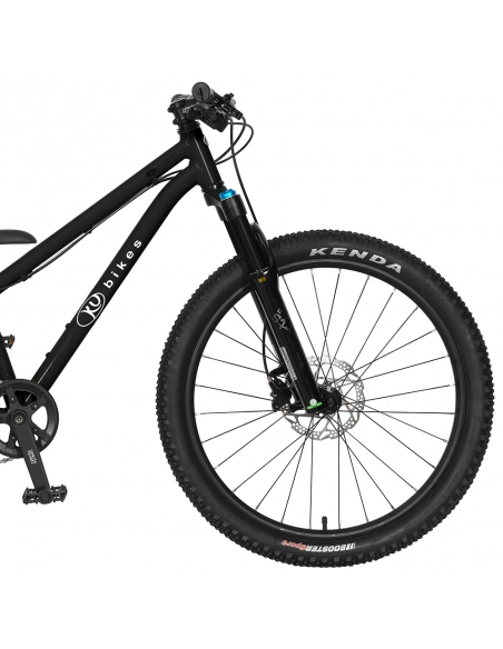 Rower dziecięcy KUbikes 24S MTB DISC Black czarny