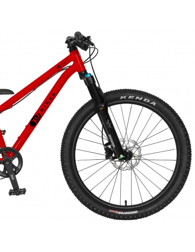 Rower dziecięcy KUbikes 24S MTB DISC Red czerwony