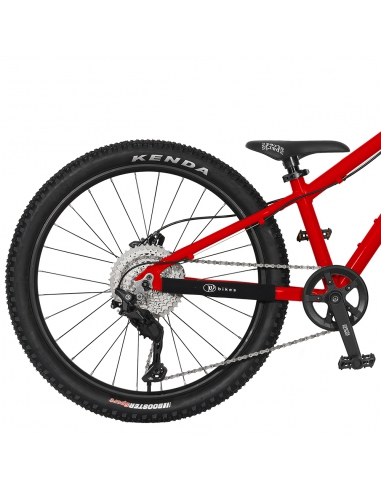 Rower dziecięcy KUbikes 24S MTB DISC Red czerwony
