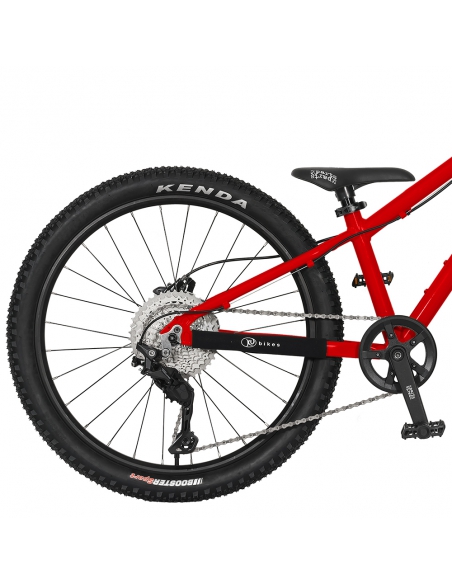 Rower dziecięcy KUbikes 24S MTB DISC Red czerwony