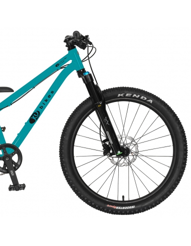 Rower dziecięcy KUbikes 24S MTB DISC Turquoise turkusowy
