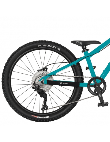 Rower dziecięcy KUbikes 24S MTB DISC Turquoise turkusowy