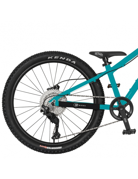 Rower dziecięcy KUbikes 24S MTB DISC Turquoise turkusowy
