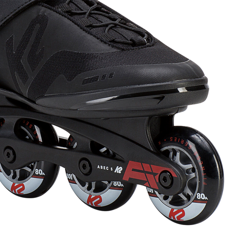 Rolki męskie K2 F.I.T. 80 PRO Black/Red