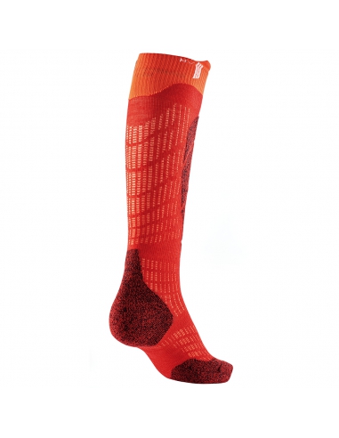 Skarpety narciarskie dziecięce Sidas Ski Merino Junior Red/Orange