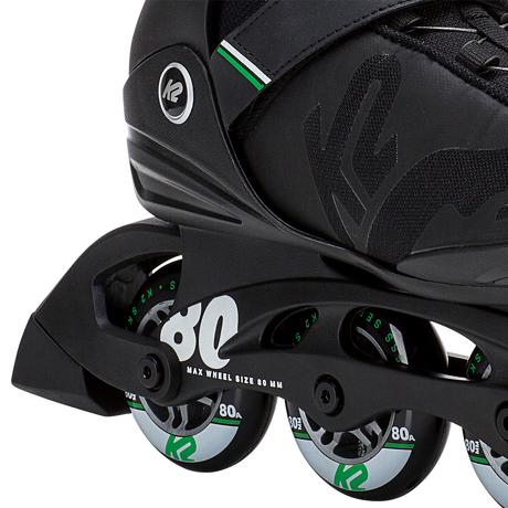 Rolki męskie K2 F.I.T. 80 BOA Black/Green