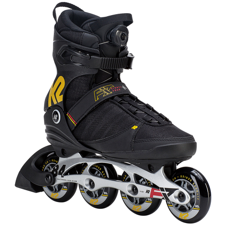 Rolki męskie K2 F.I.T. 84 BOA Black/Yellow/Red