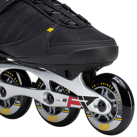 Rolki męskie K2 F.I.T. 84 BOA Black/Yellow/Red