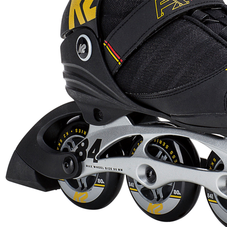 Rolki męskie K2 F.I.T. 84 BOA Black/Yellow/Red