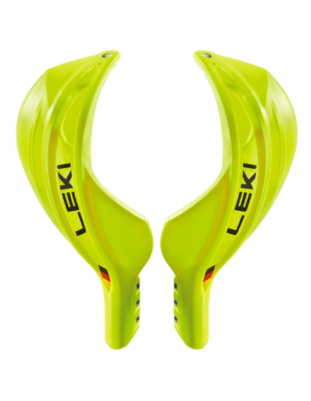 Ochraniacze-gardy na kije narciarskie Leki Gate Guard Closed WorldCup Neon Yellow