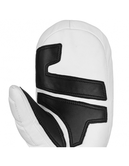 Rękawice narciarskie Reusch World Champ Mitten (jednopalczaste) White/Black