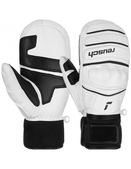 Rękawice narciarskie Reusch World Champ (jednopalczaste) White/Black