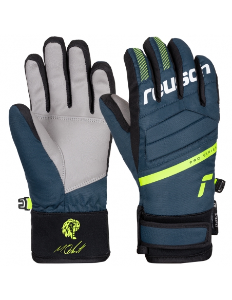 Rękawice narciarskie Reusch Warrior R-TEX® XT Junior (pięciopalczaste) Marco Odermatt 2023/24