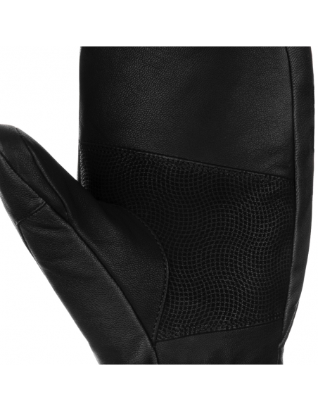 Rękawice narciarskie Reusch Worldcup Warrior GS Junior Mitten (jednopalczaste) Black/Fluo-Red