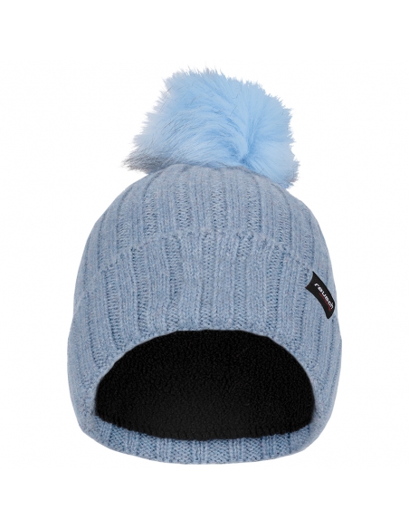 Czapka z pomponem Reusch Alma Beanie Light Blue