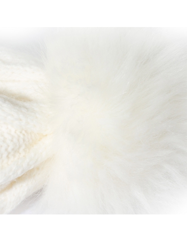 Czapka z pomponem Reusch Eve White