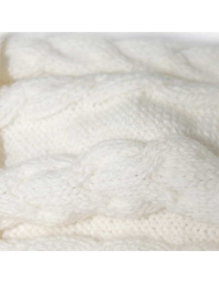 Czapka z pomponem Reusch Eve White