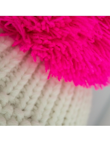 Czapka z pomponem Reusch Enzo Green Gecko/Atomic Blue